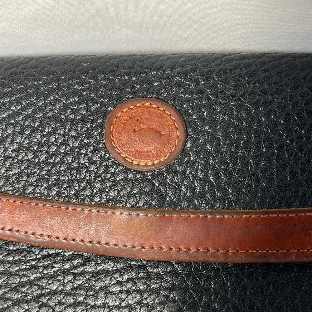 Dooney & Bourke Black and Brown Leather Accessory - Picture 2 of 11
